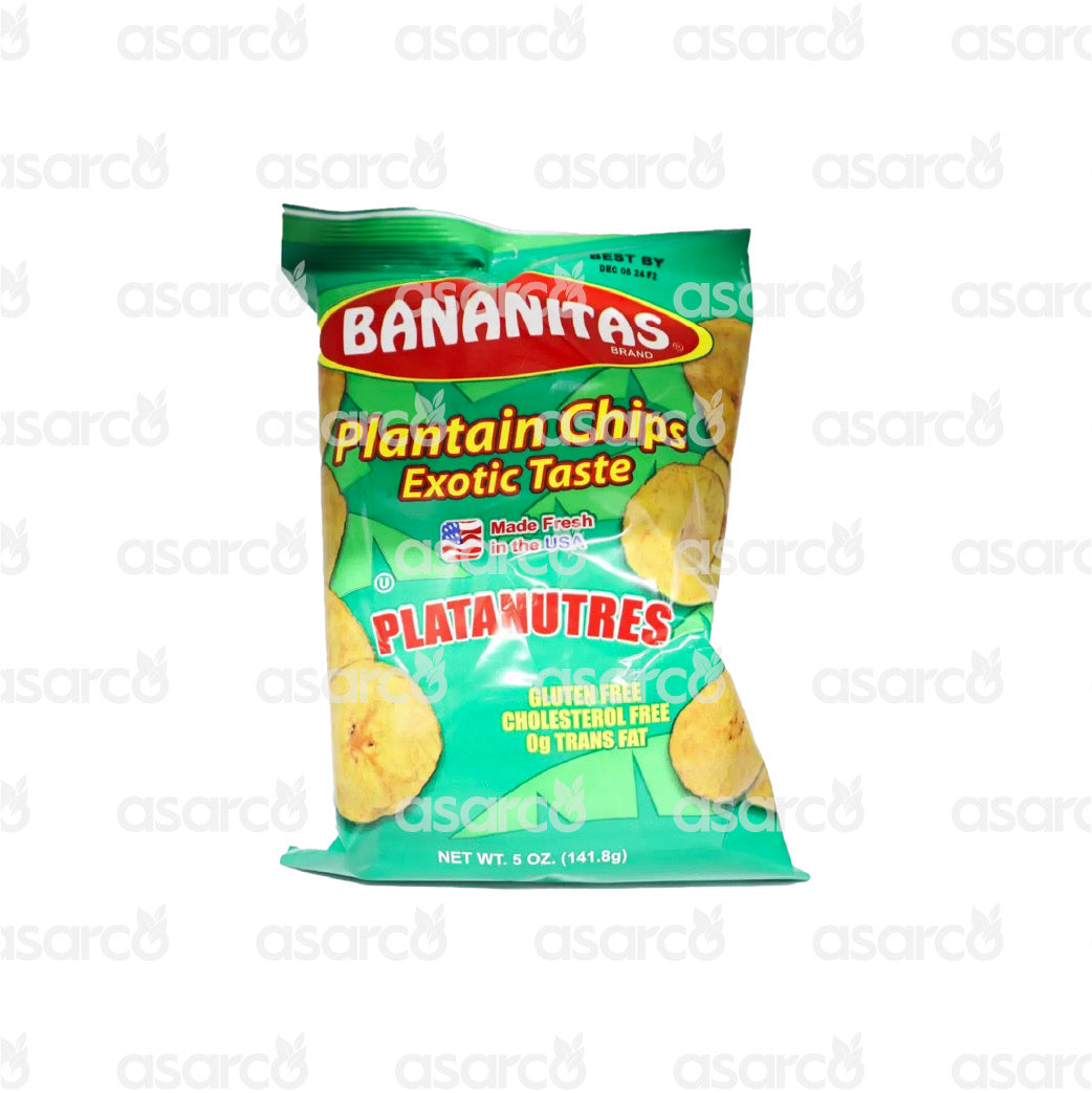 Bananitas Brand - Plantain Chips Exotic Taste | 5oz