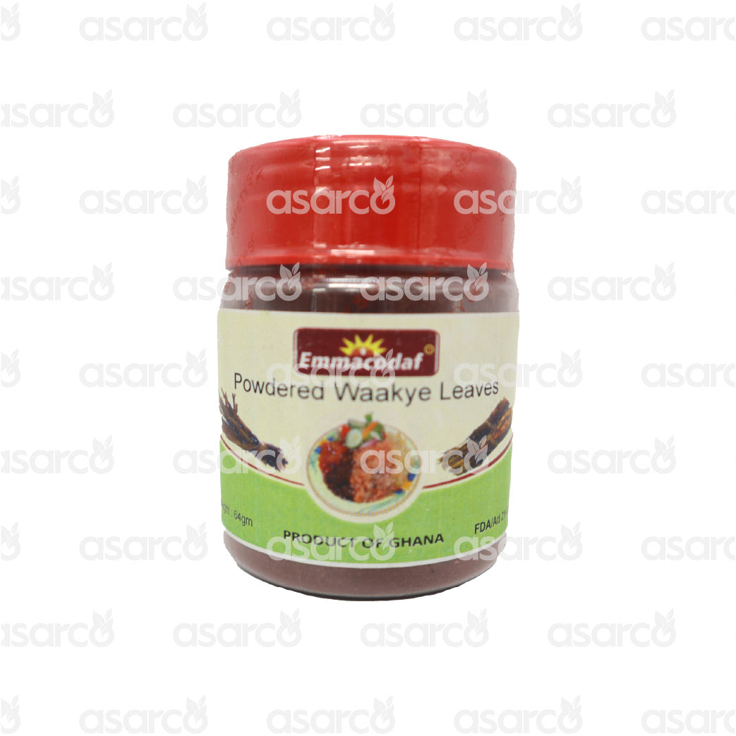 Emmacodaf - Powdered Waakye Leaves (bottled red) |