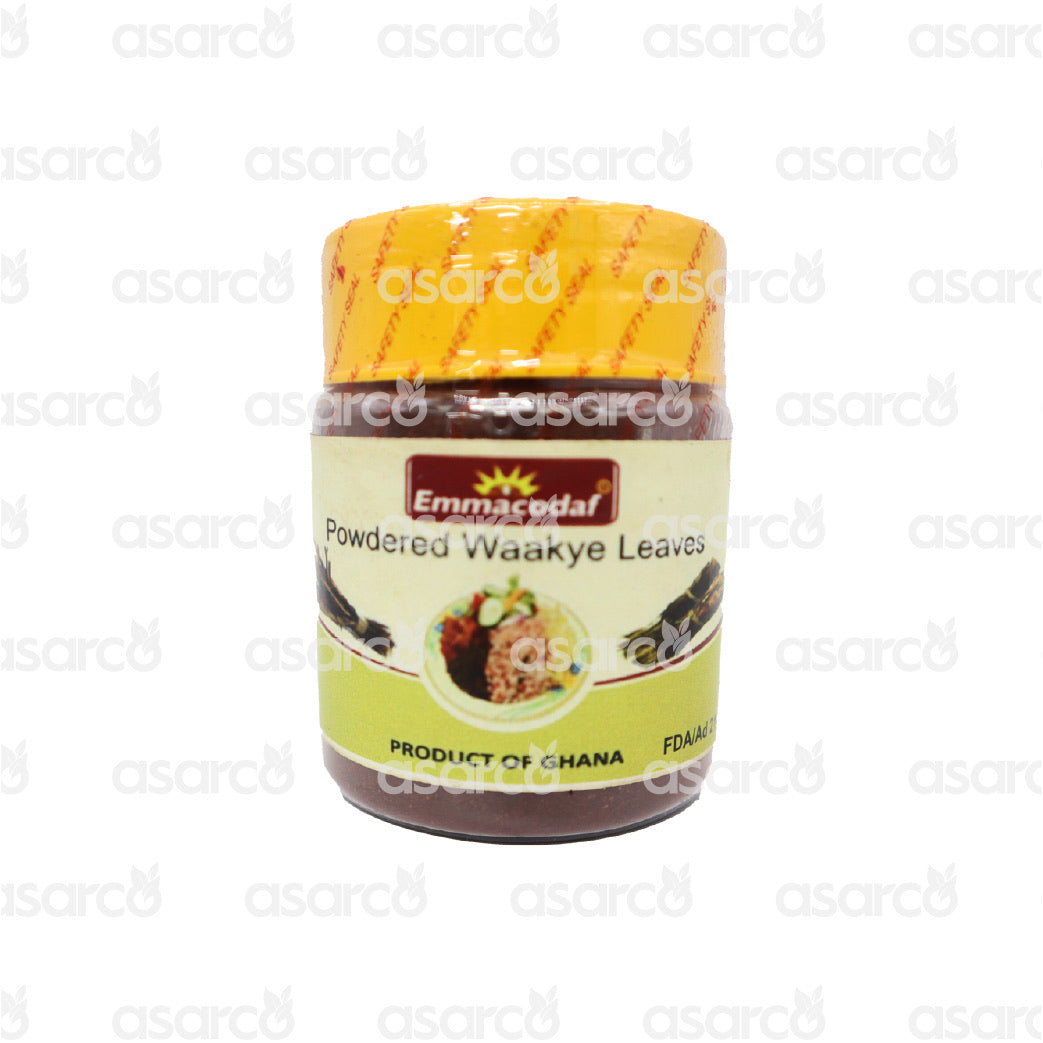 Emmacodaf - Powdered Waakye Leaves (bottled yellow) |