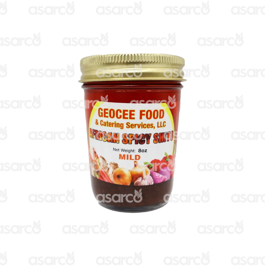 Geocee Food & Catering Services, LLC - African Spicy Shito (Mild) | 8oz
