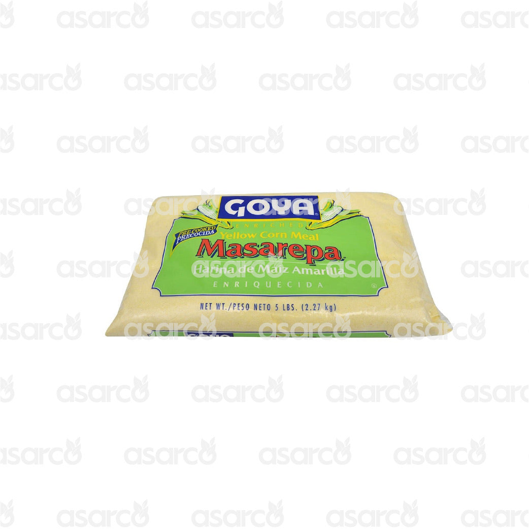 Goya - Enriched Yellow Corn Meal Masarepa Harina de Maiz Amarilla  | 80oz