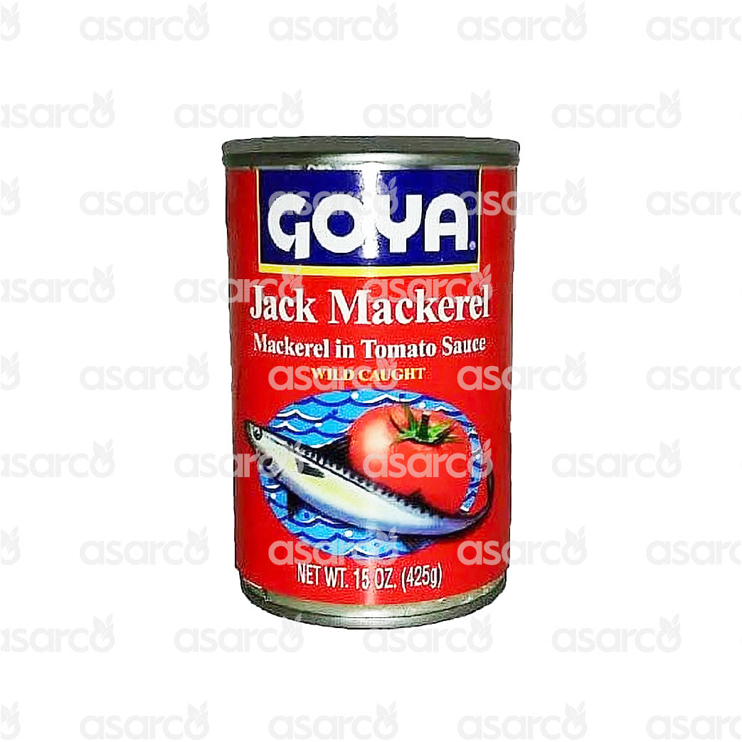 Goya - Jack Mackerel, Mackerel in Tomato Sauce Wild Caught | 15oz