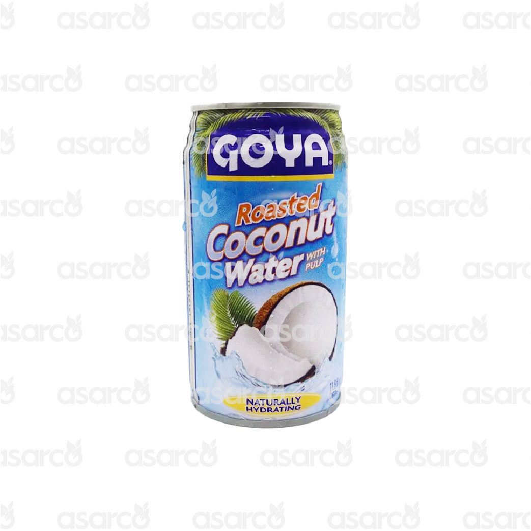 Goya - Roasted Coconut Water with Pulp- Agua de Coco Asado | 11.8oz