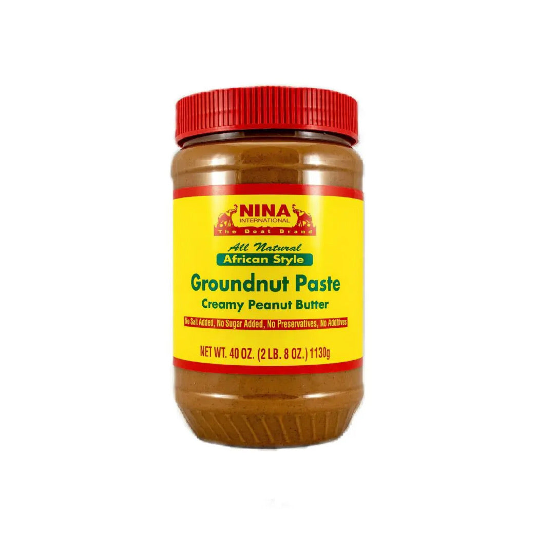 Nina International - Groundnut Paste All Natural African Style | 40oz