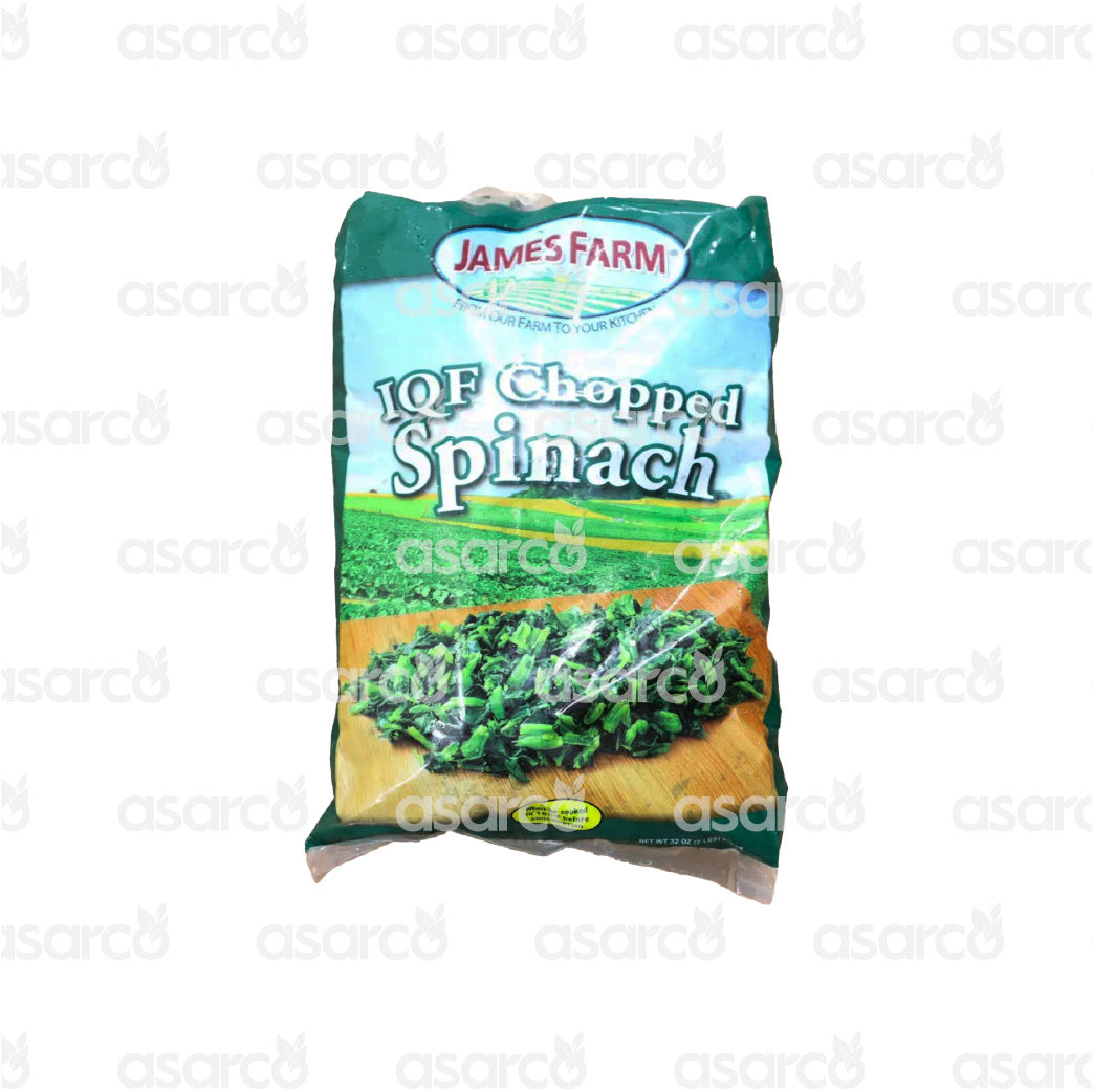 James Farm - IQF Chopped Spinach | 32oz