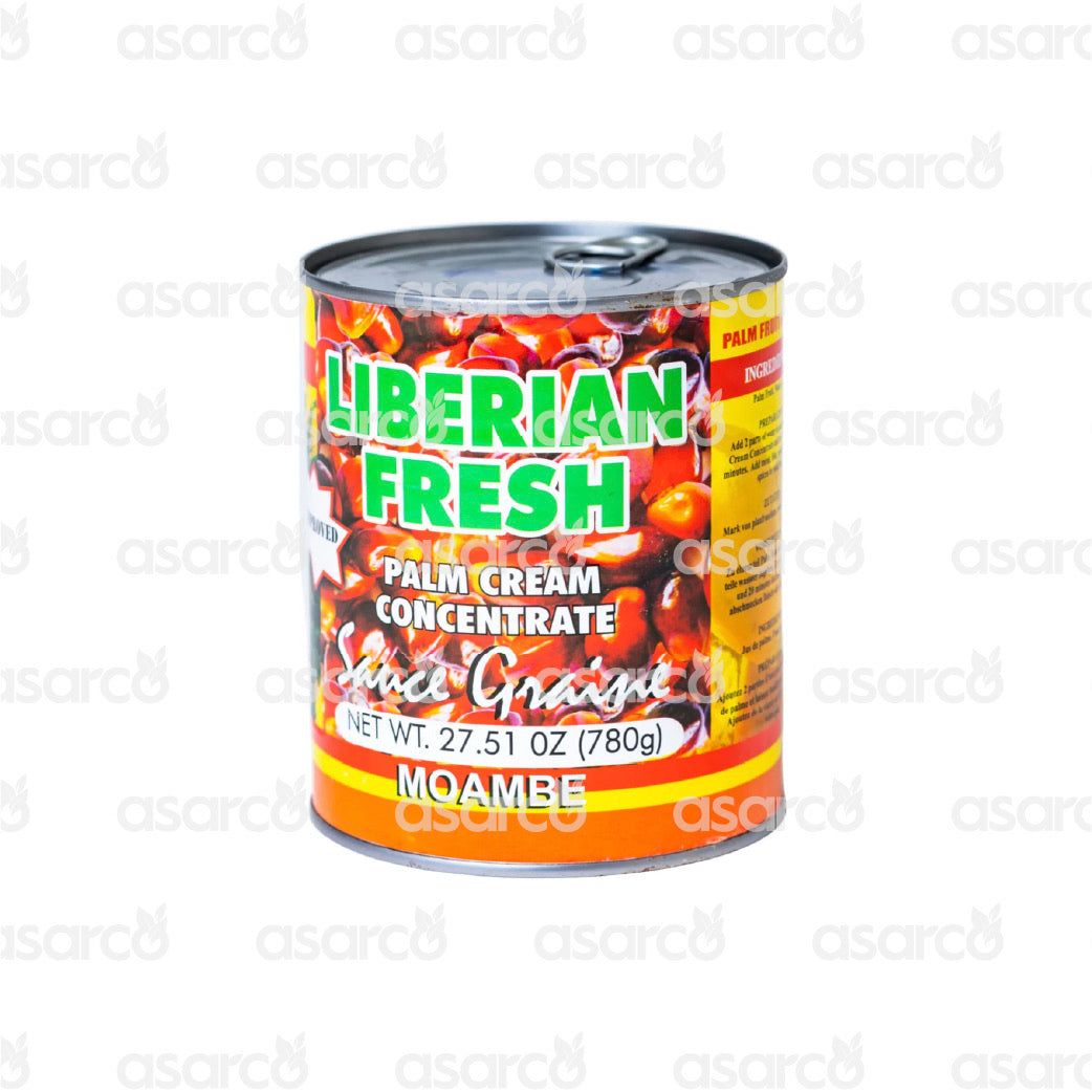 Liberian Fresh - Palmnut Cream Concentrate Sauce Graine Moambe | 27.51oz