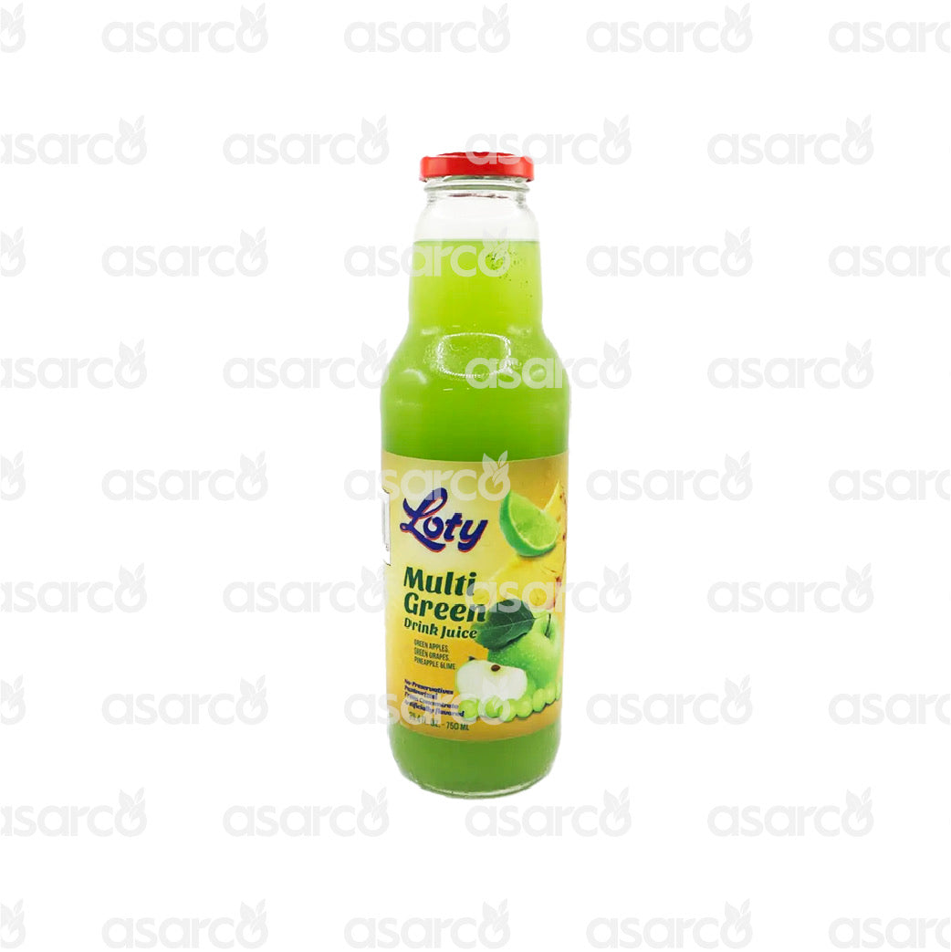 Loty - Multi- Green (Green Apples, Green Grapes, Pineapple & Lime) | 25.4oz