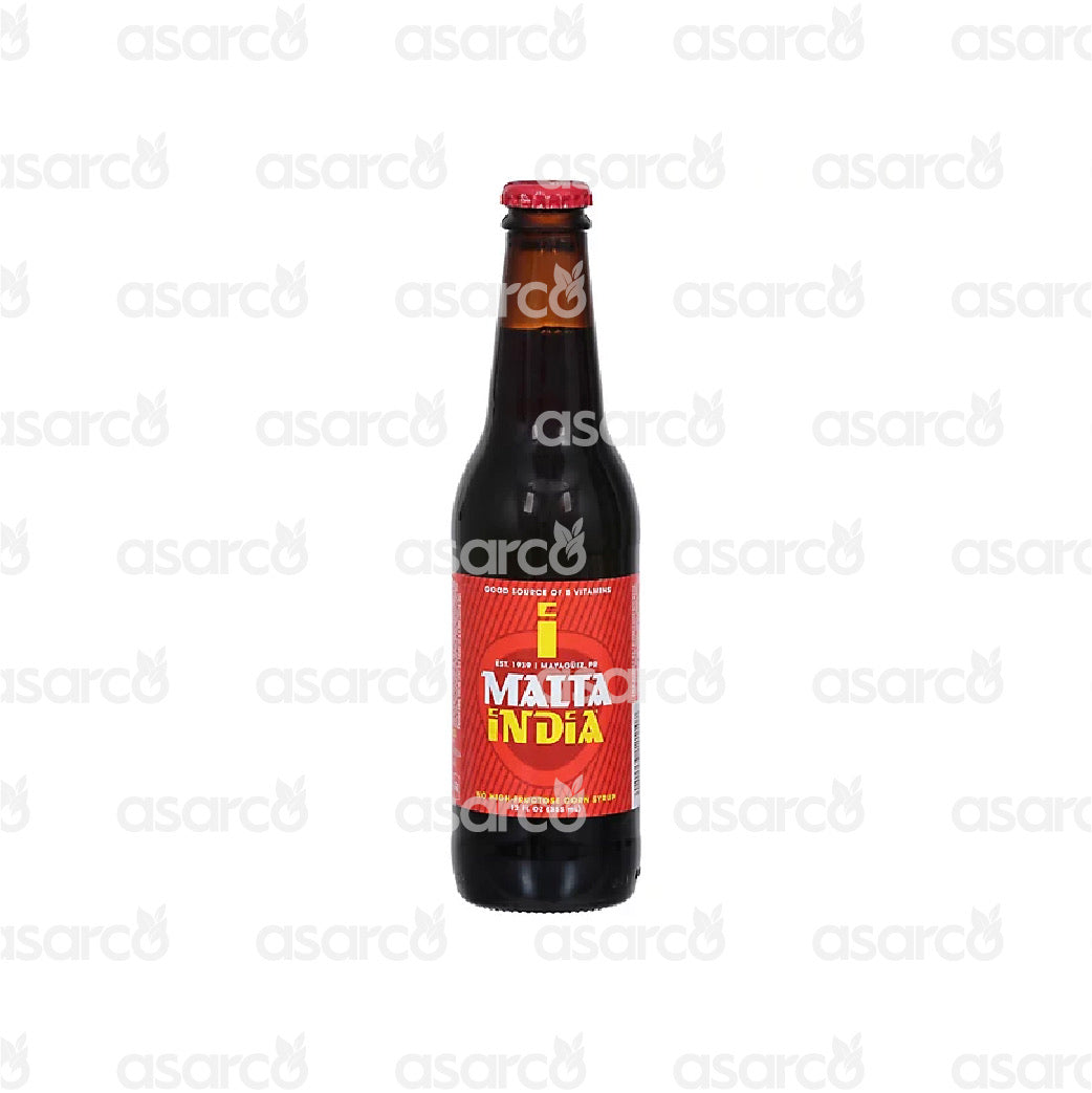 Malta India - Non- Alcoholic Malt Beverage No High- Fructose Corn Syrup | 12oz