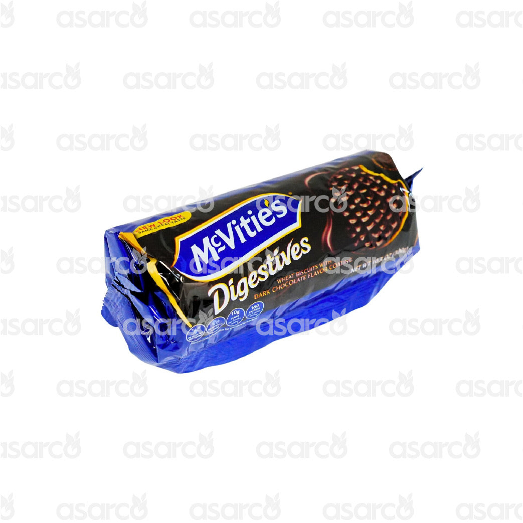McVitie's - Digestive Wheat Biscuit with Dark Chocolate Flavor Coating | 10.5oz