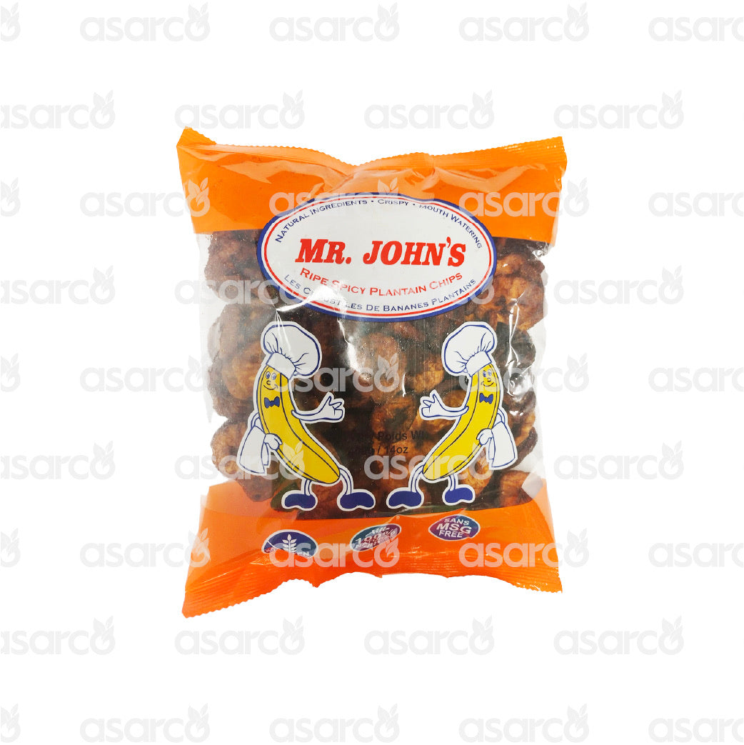 Mr. John's  - Ripe Spicy Plantain Chips | 14oz