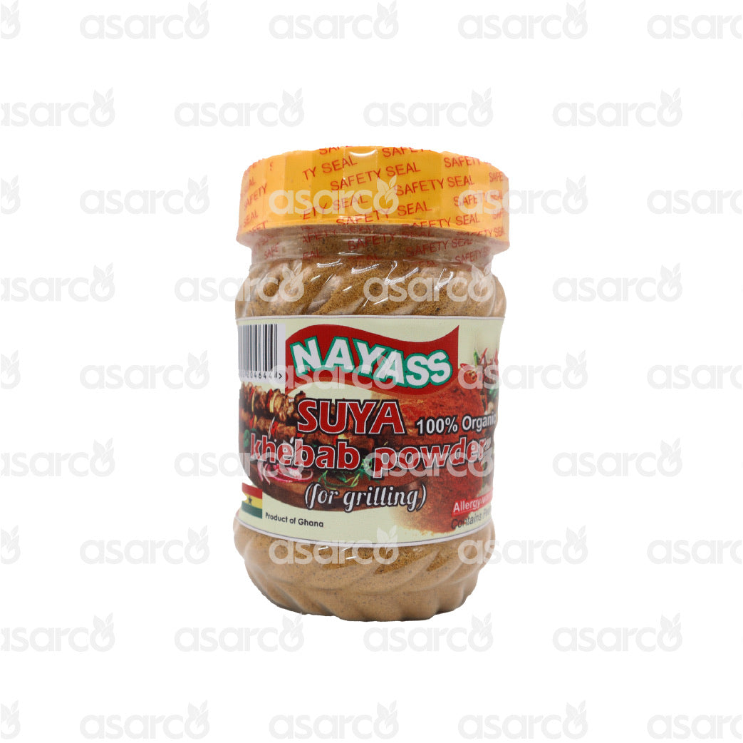 Nayass - Suya Khebab Powder (For Grilling) | 7.05oz