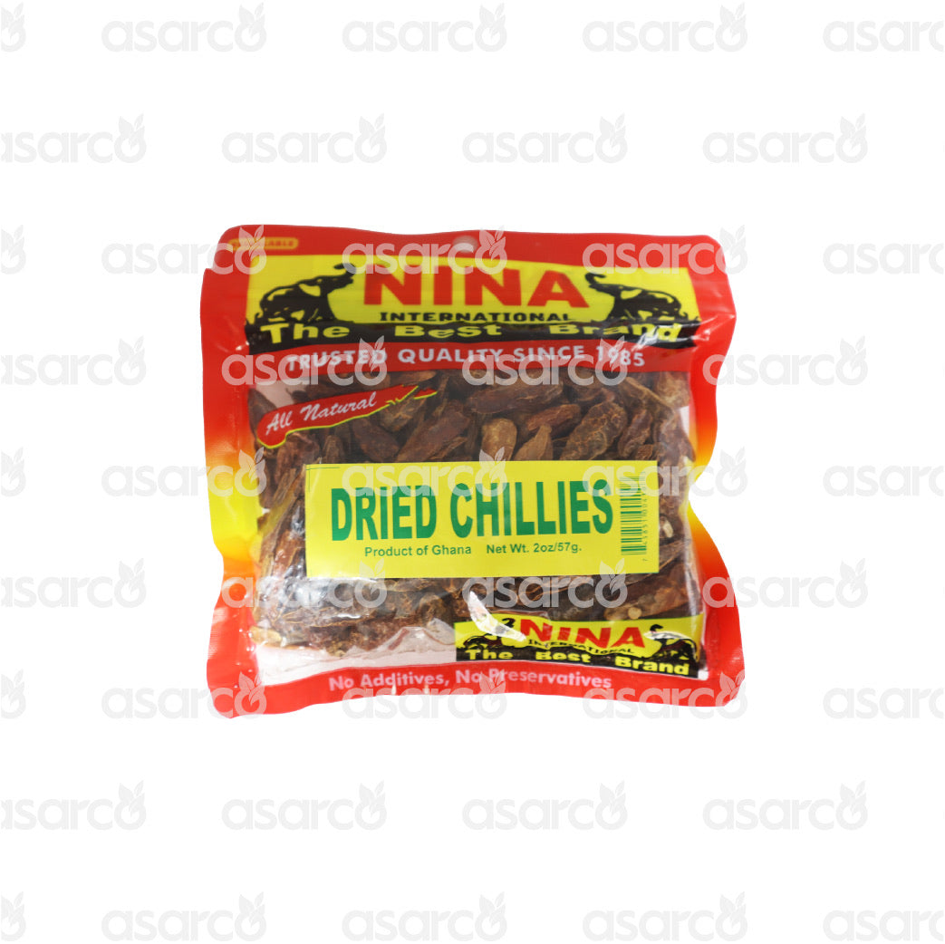 Nina International - Dried Chillies | 2oz
