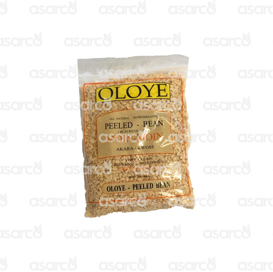 Oloye - All Natural Peeled Bean (Blackeyed Pea) Processed for Moin-Moin | 64oz