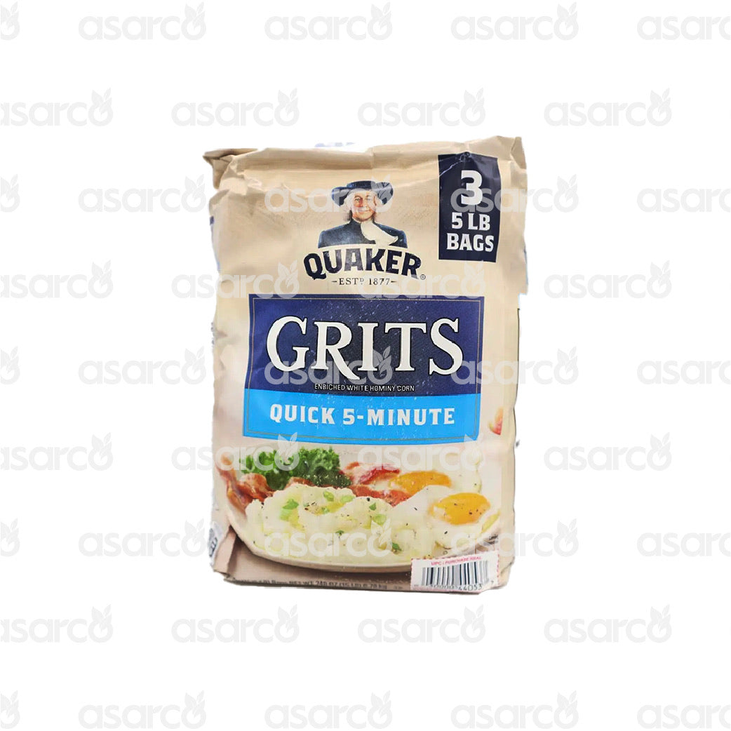 Quaker - Enriched White Hominy Corn- Grits | 240oz