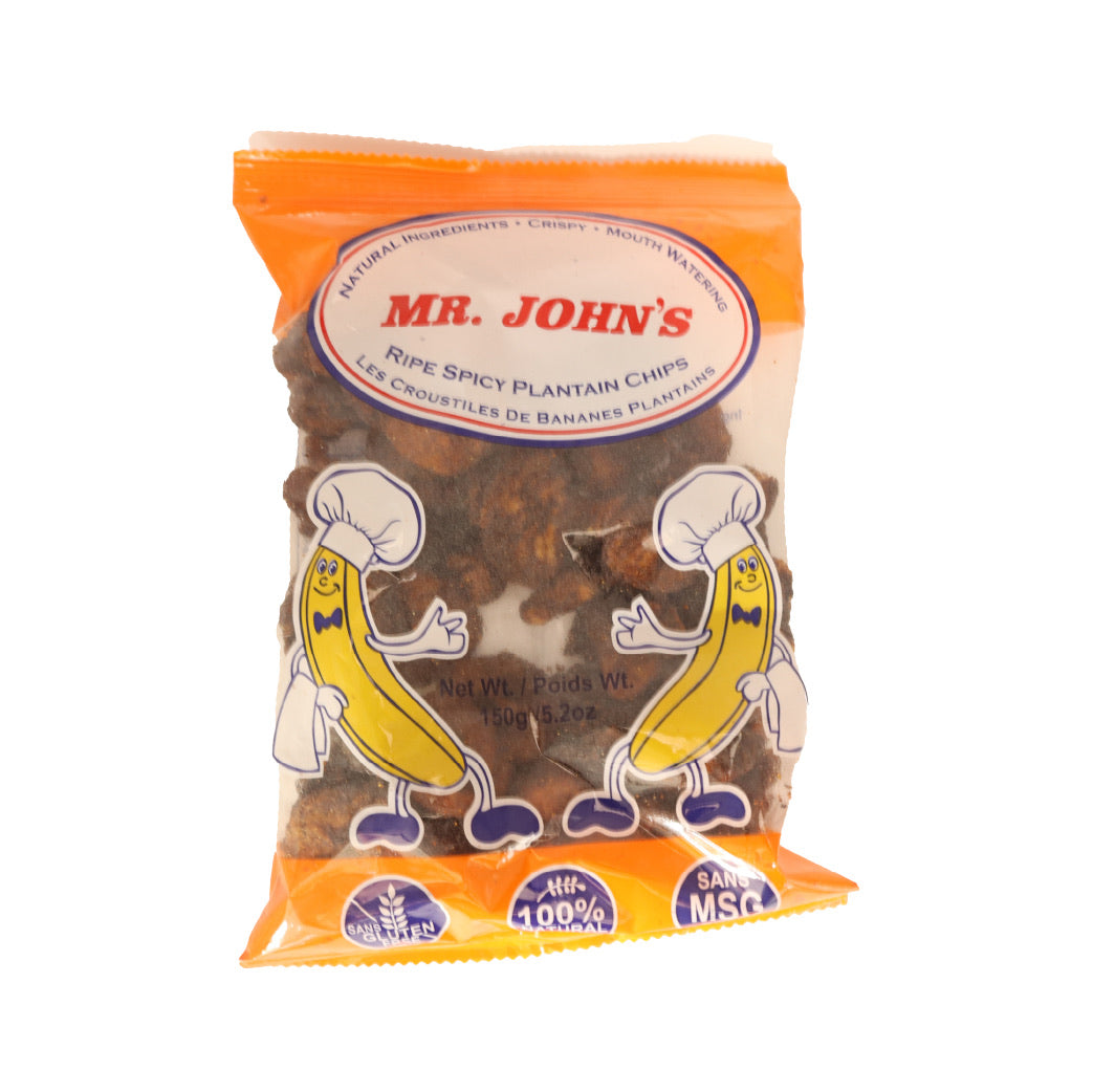 Mr. John's  - Ripe Spicy Plantain Chips | 5.2oz
