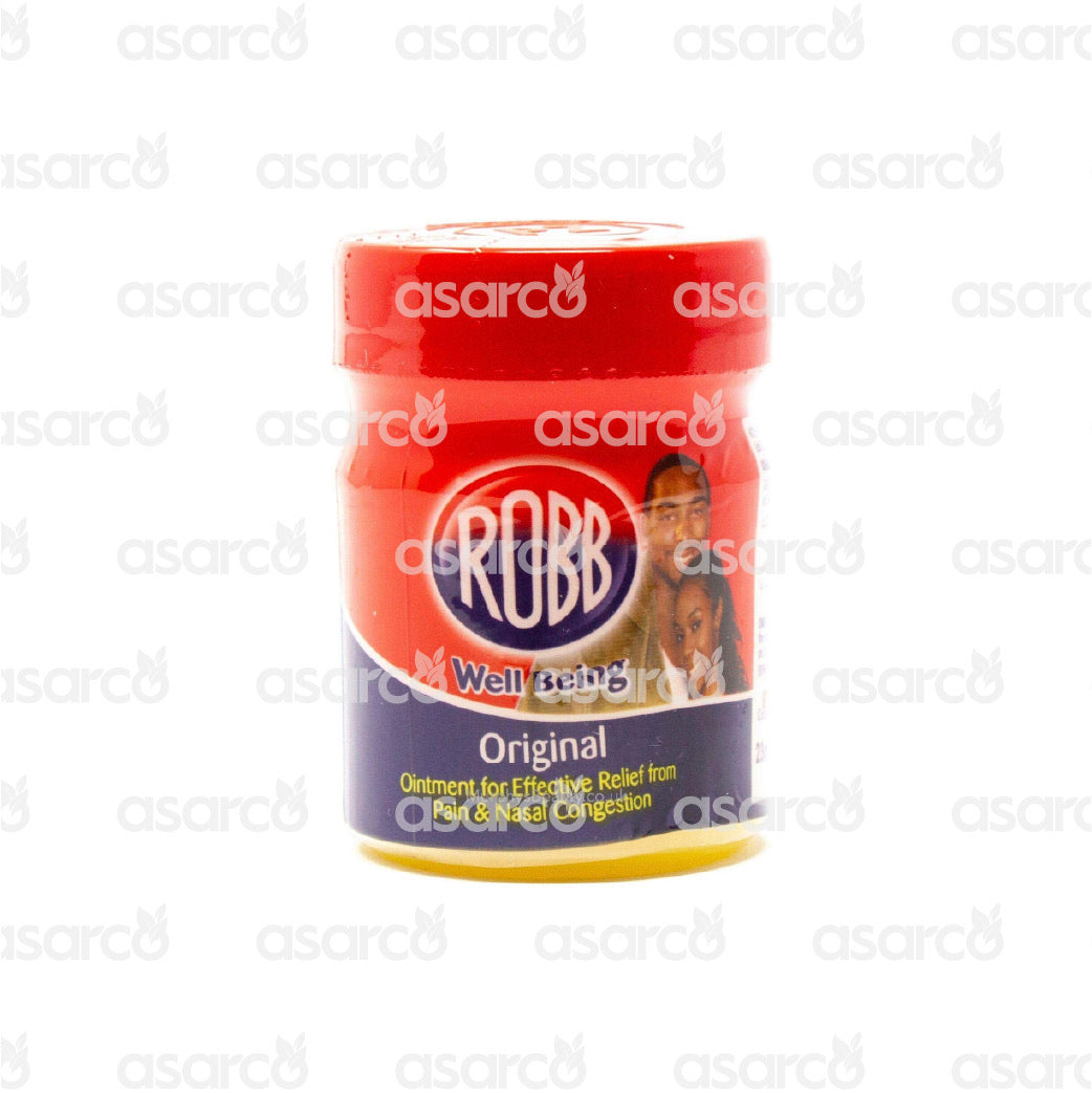 Robb - Well Being Original Ointment for effective relief from pain & nasal congestion | 0.78oz