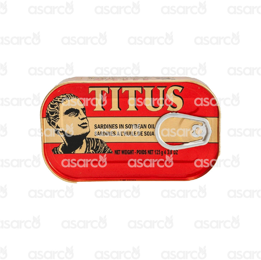 Titus - Sardines in Soybean Oil | 4.41oz