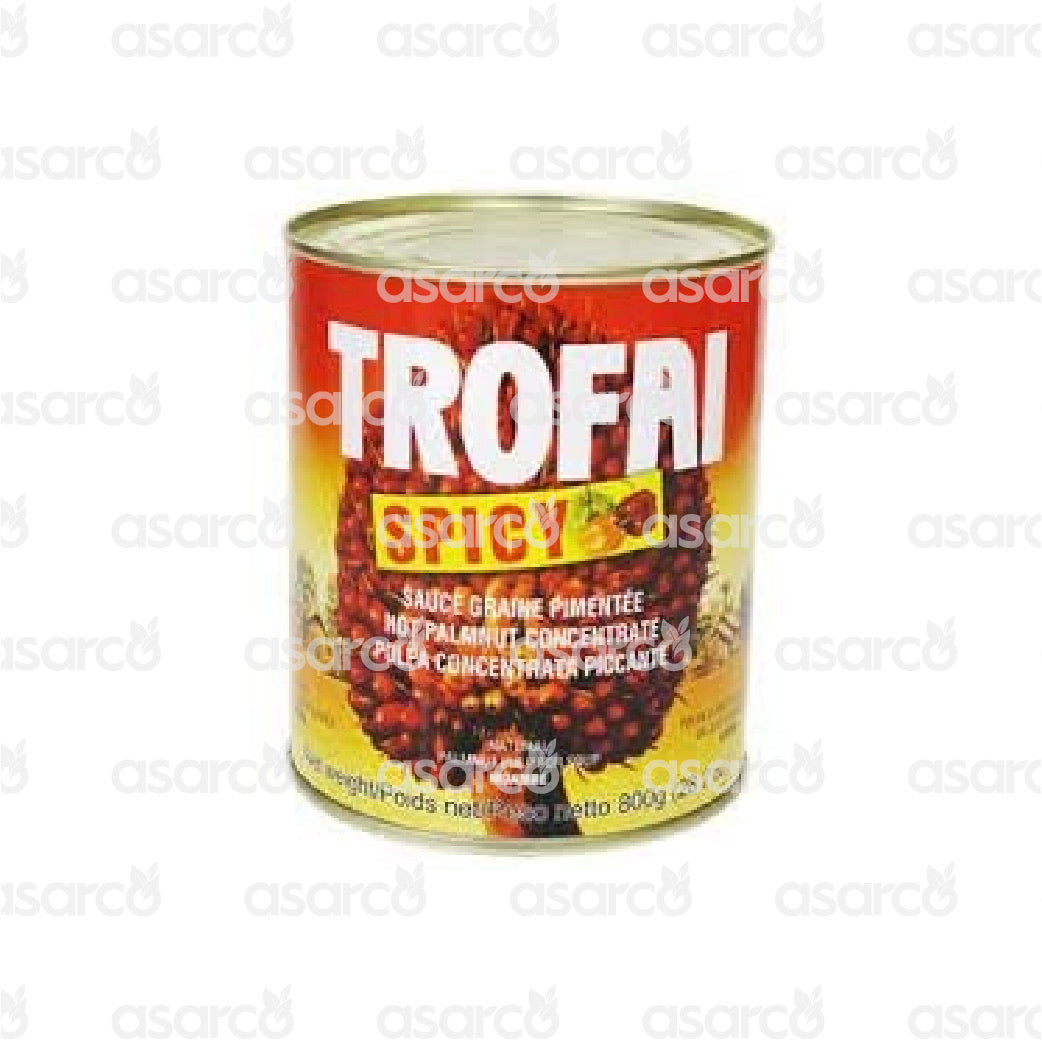 Trofai - Spicy Sauce Graine Pimentee Hot Palmnut Concentrate Polpa Concentrata Piccante | 28.2oz