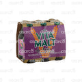 Vita Malt - Non- Alcoholic Malt Beverage- Acai, Guarana & Aloe Vera (Case of 6) | 11.2oz