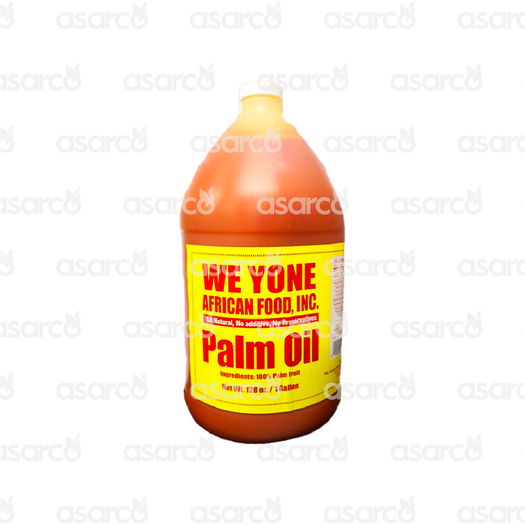 We Yone African Food, Inc. - Palm Oil- All Natural, No Additives, No Preservatives | 128oz