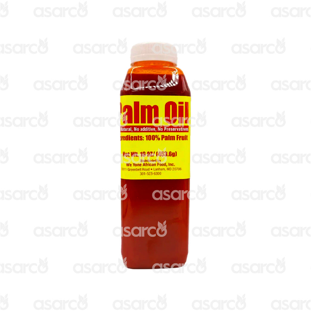 We Yone African Food, Inc. - Palm Oil- All Natural, No Additives, No Preservatives | 16oz