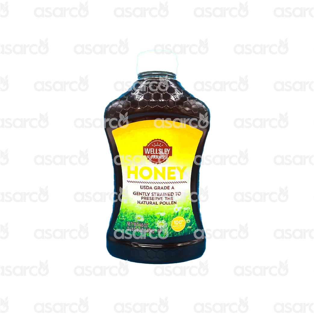 Wellsley Farms - Natural Pollen Honey | 40oz