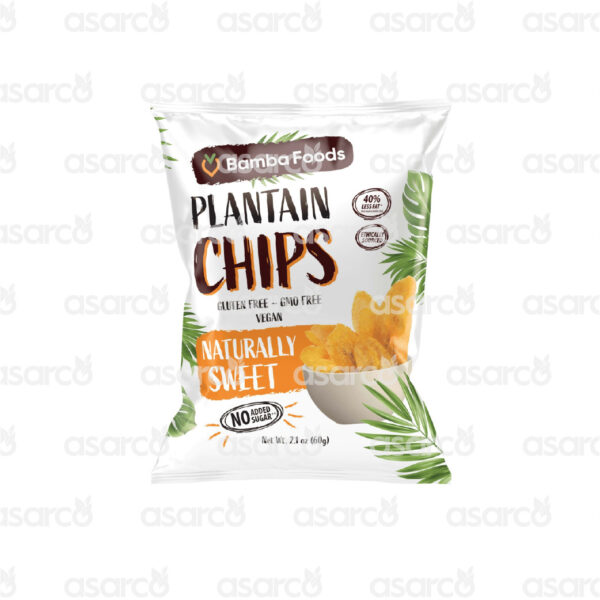 Bamba Foods - Plantain Chips- Naturally Sweet | 2.1oz