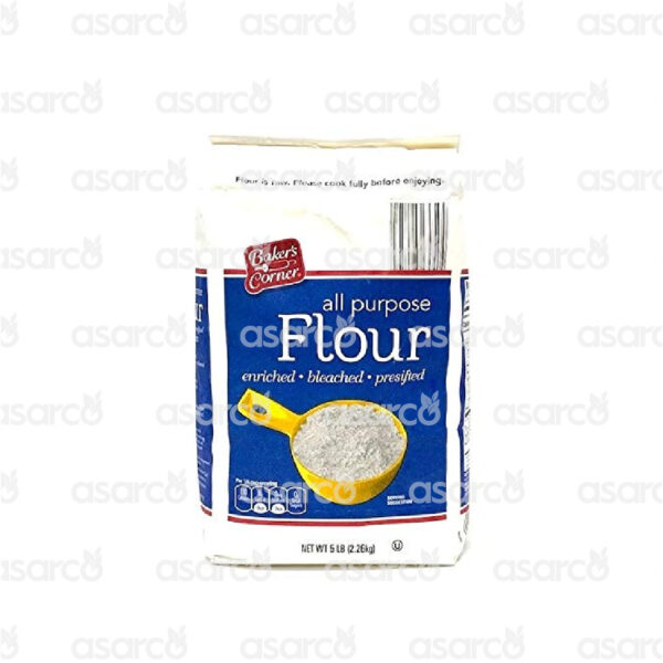 Baker's Corner - Enriched, Bleached, Presifted All Purpose Flour | 80oz