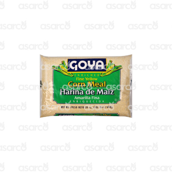 Goya - Enriched Yellow Corn Meal Masarepa Harina de Maiz Amarilla  | 24oz