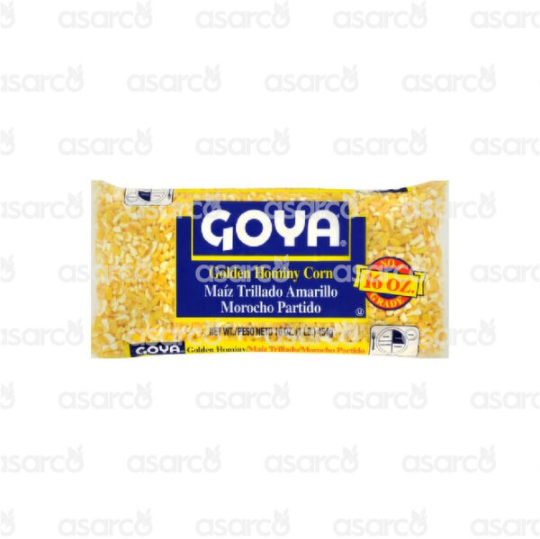 Goya - Golden Hominy Corn / Maiz Trillado Amarillo Morocho Partido | 16oz