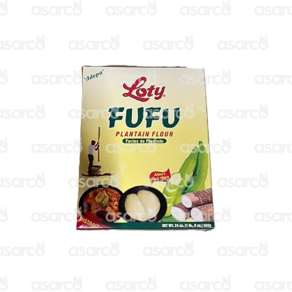 Loty - FuFu Plantain Flour Farine de Plantain | 24oz