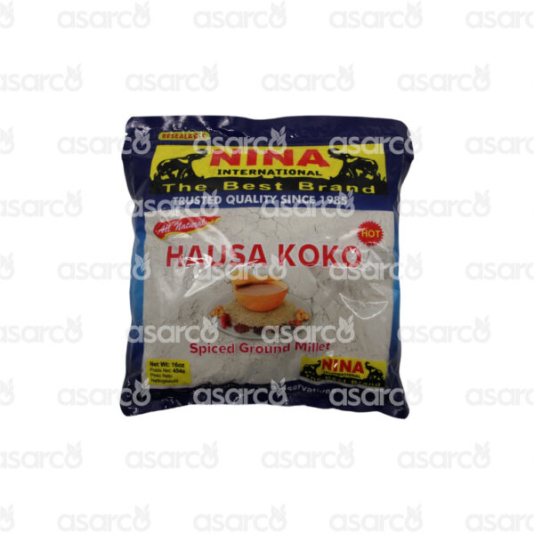 Nina International - Hausa Koko Spiced Ground Millet (Hot) | 16oz