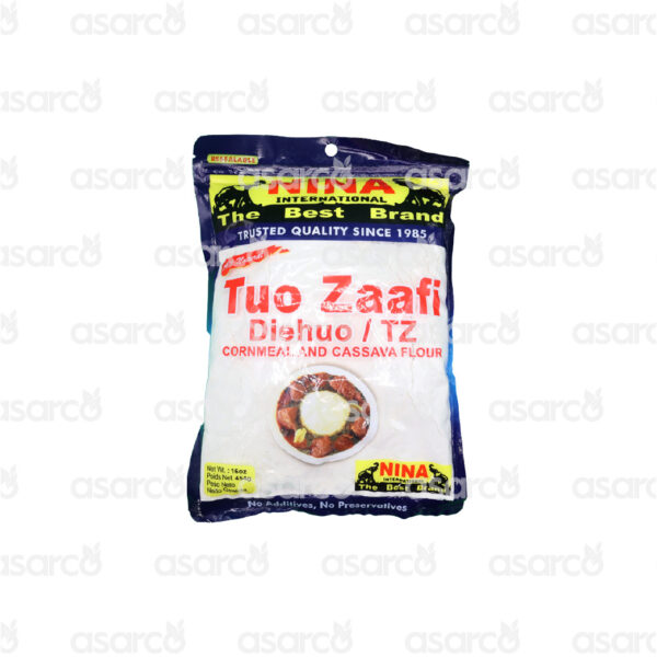 Nina International - Tuo Zaafi Diehuo/TZ Cornmeal and Cassava Flour | 16oz