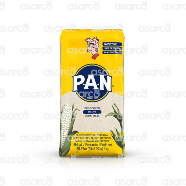 P.A.N. - Pre-Cooked White Corn Meal | 35.27oz