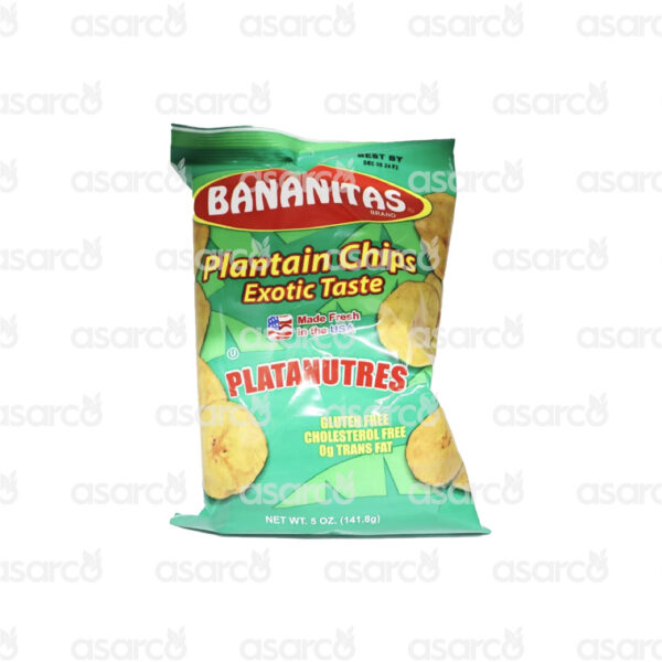 Bananitas Brand - Plantain Chips Exotic Taste | 5oz