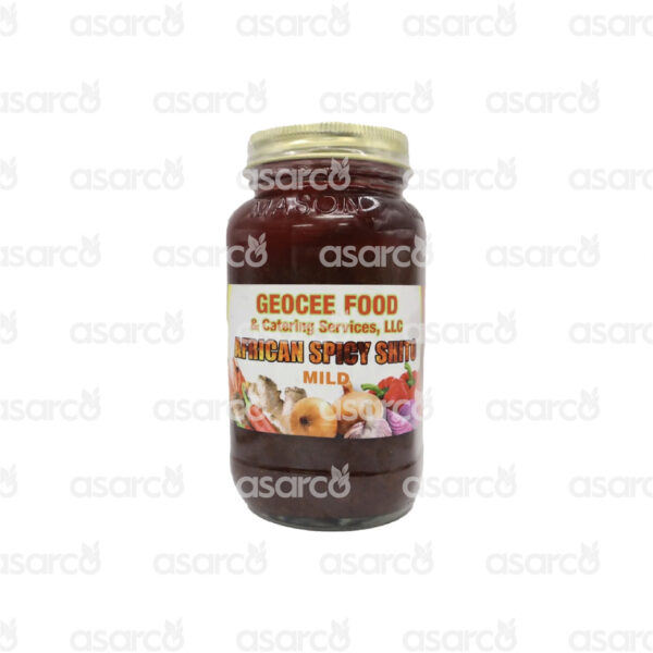 Geocee Food & Catering Services, LLC - African Spicy Shito (Mild) | 24oz