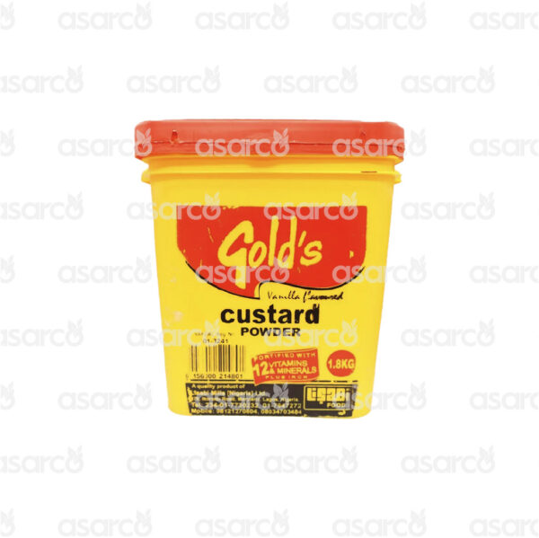 Golds Custard - Vanilla Flavoured Custard Powder | 63.49oz