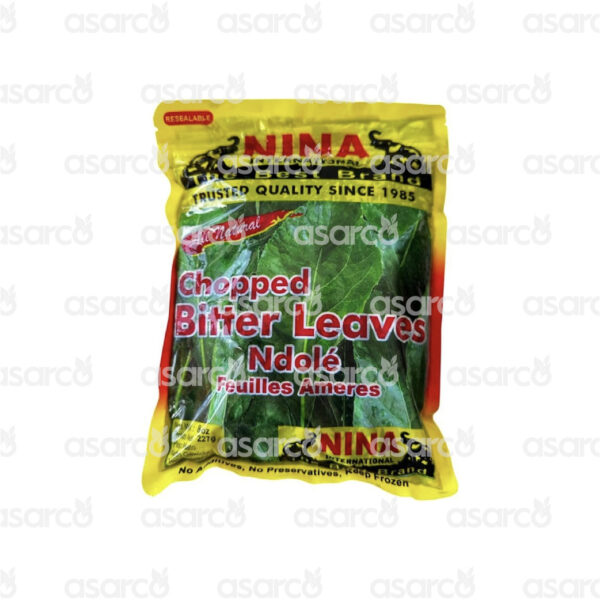 Nina International - Chooped Bitter Leaves Ndole Feuilles Ameres | 8oz