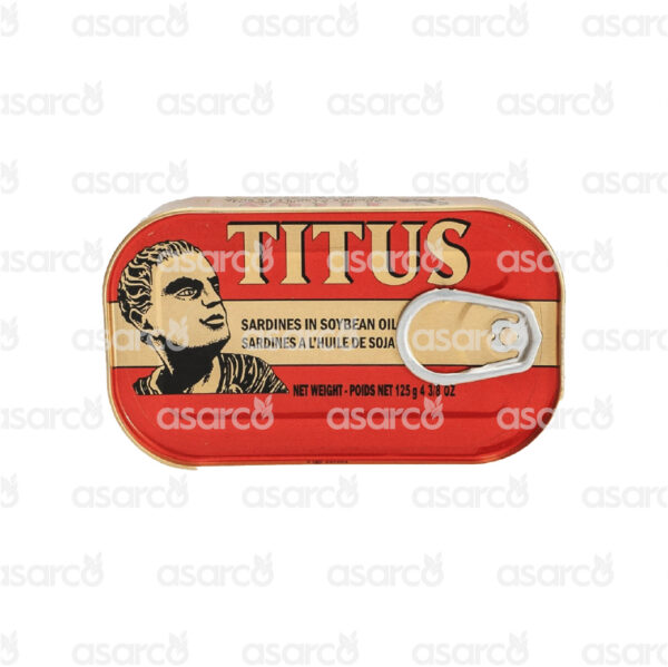 Titus - Sardines in Soybean Oil | 4.41oz