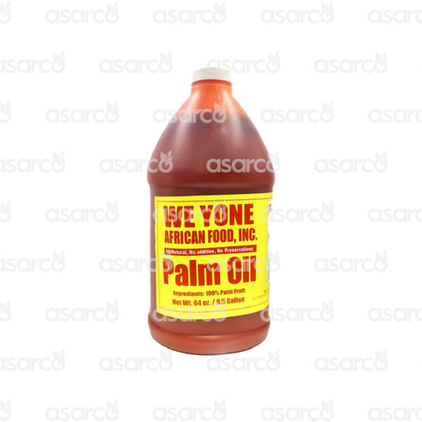 We Yone African Food, Inc. - Palm Oil-All Natural, No Additives, No Preservatives | 64oz